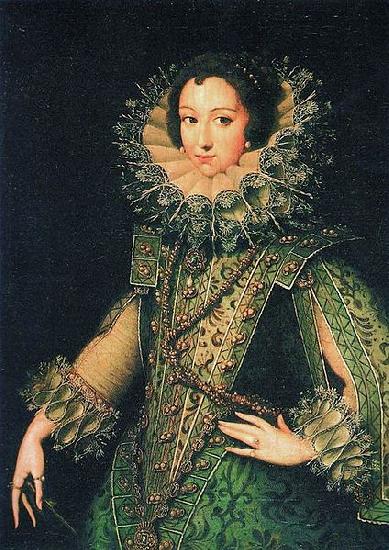 Rodrigo de Villandrando Portrait of an Unknown Lady oil painting image